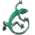 Gecko Lapel Pin